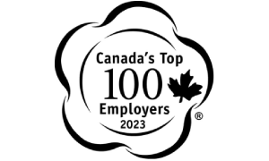 Canadas Top 100 Employers 2023 logo