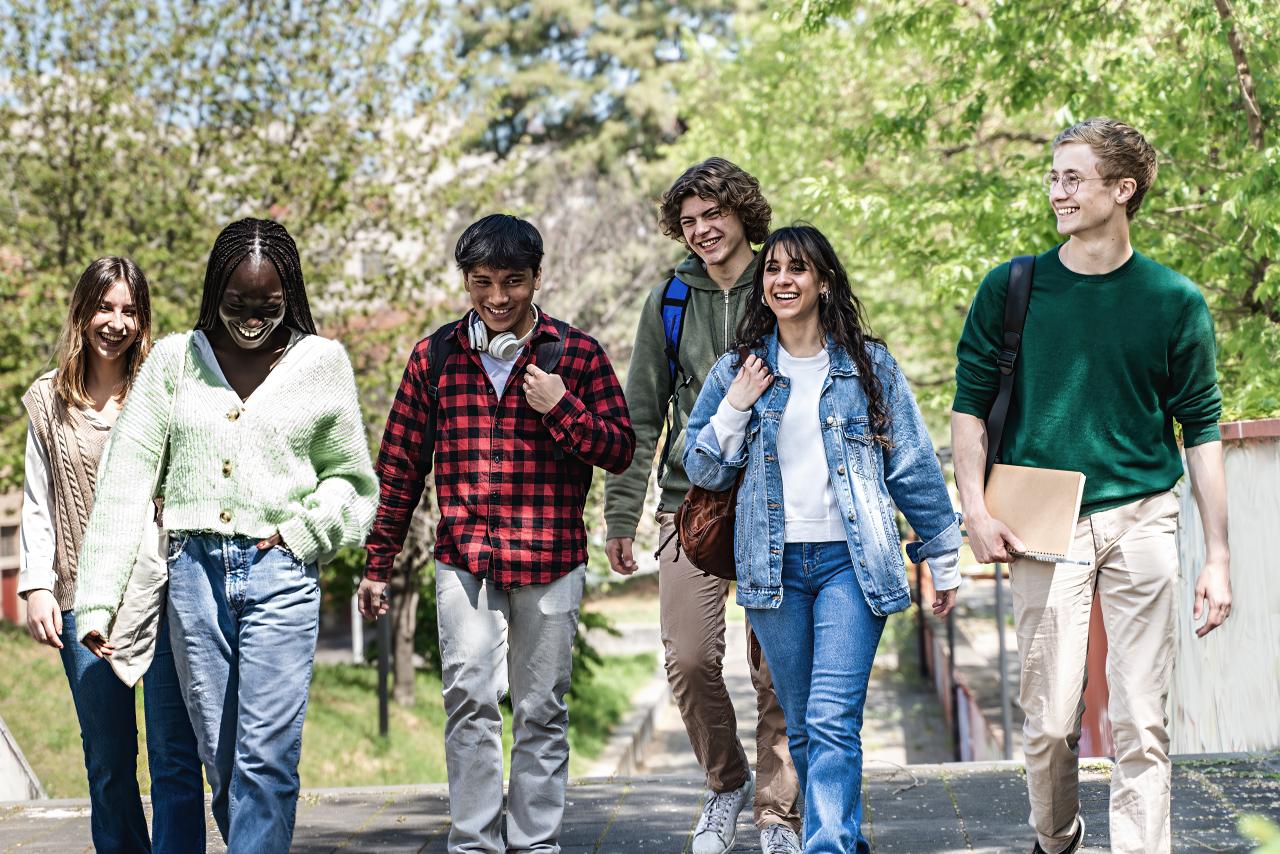 Group of young adults 