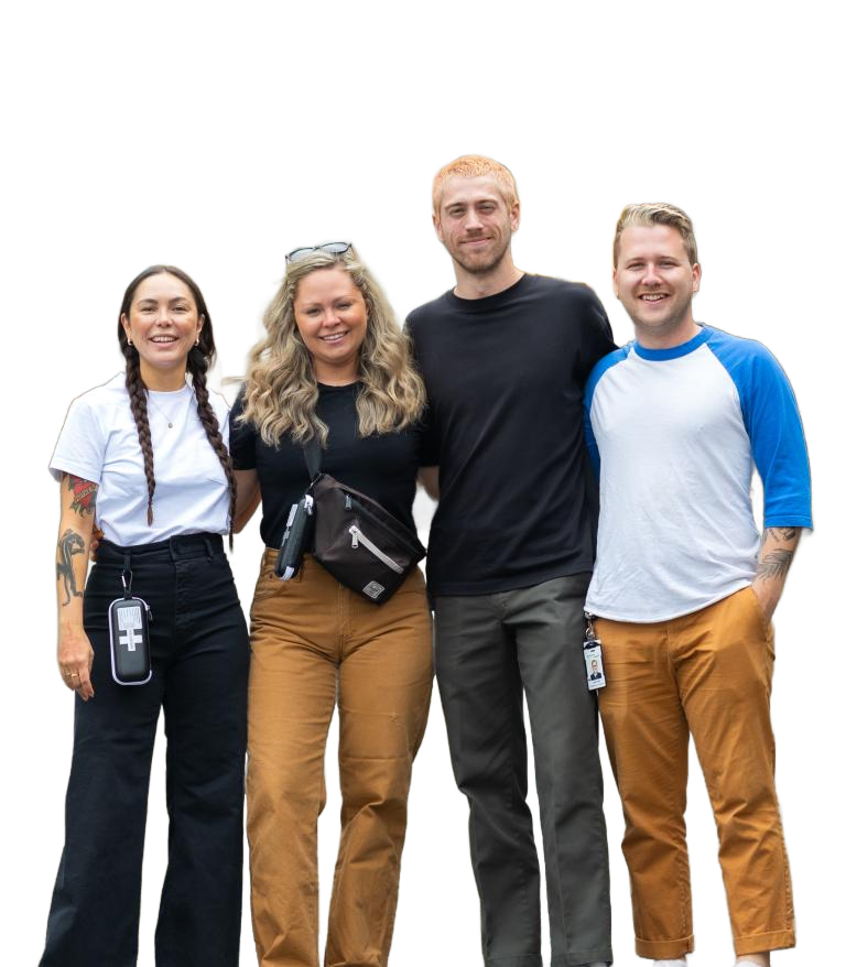 A team posting on the DTES