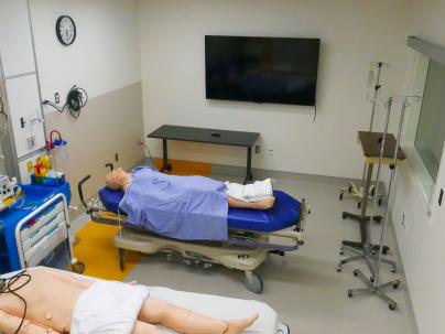 Breakout Room 6 in the VGH Simulation Centre