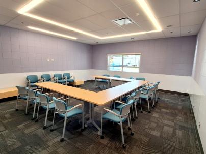 UBC seminar room in Richmond Hospital