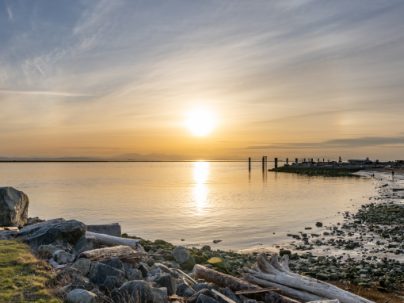 Garry Point Park in Richmond, B.C.