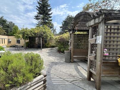 Garden area at DTCU